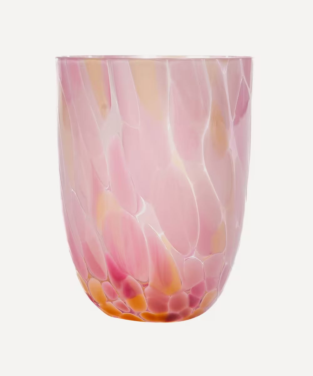 Confetti tumbler apricot