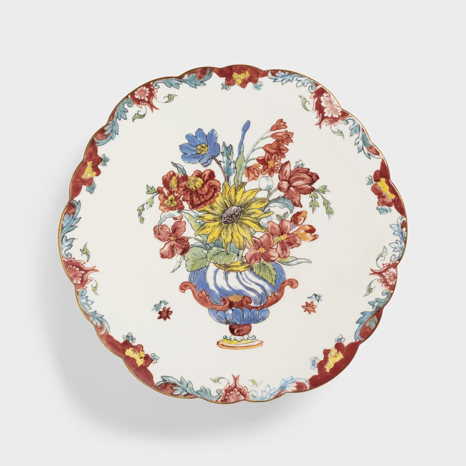 Cake platter patina
