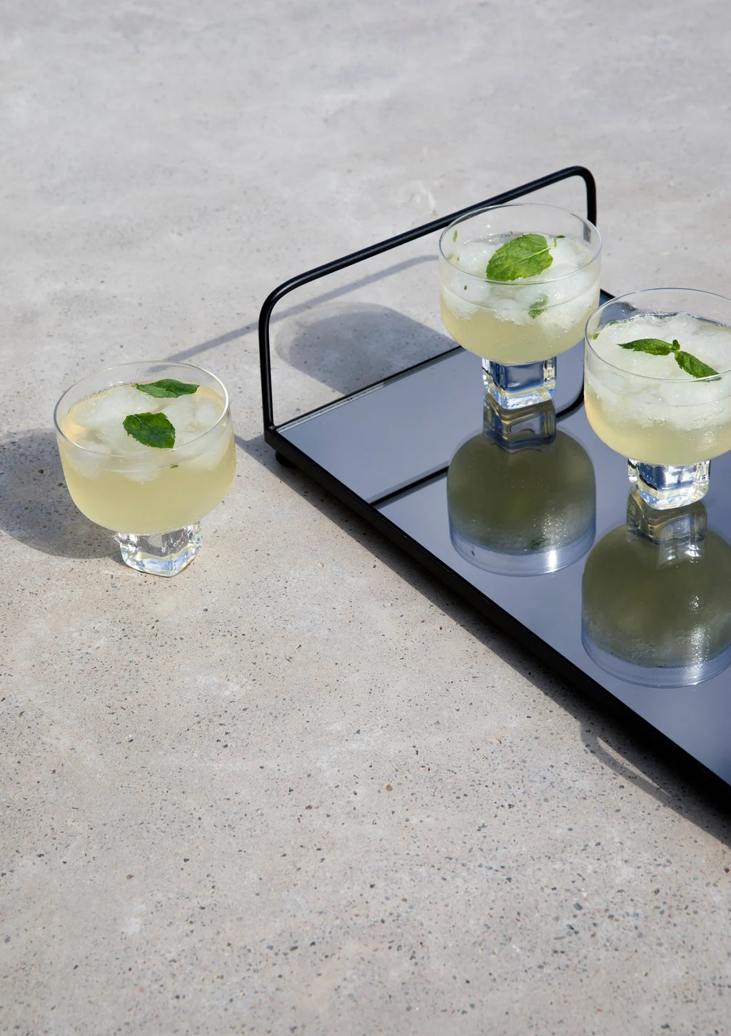 Glass Victoria 2pcs set