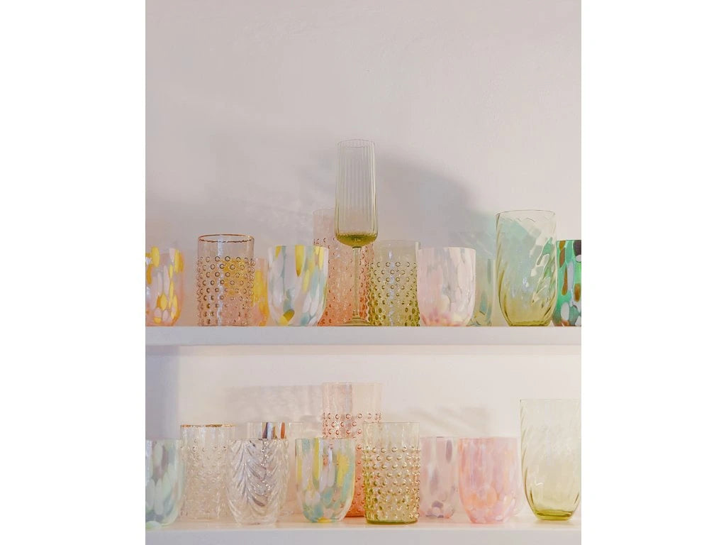 Hobnail glass