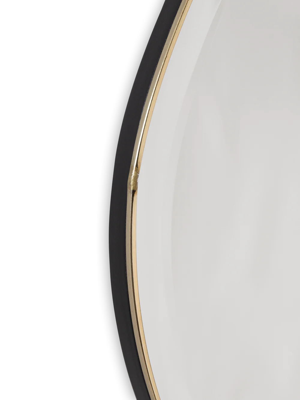 Pond mirror large - brass