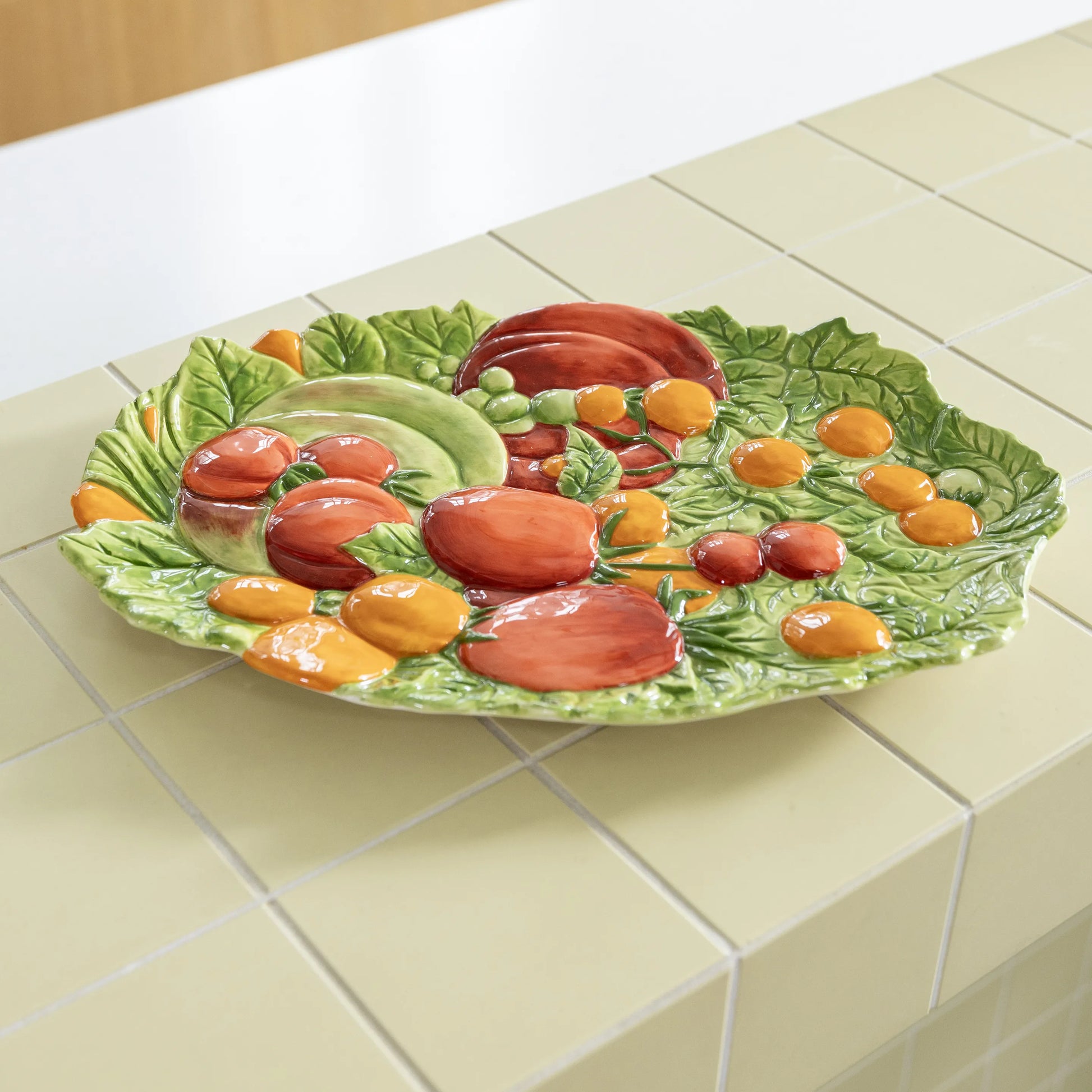 Platter legume tomato