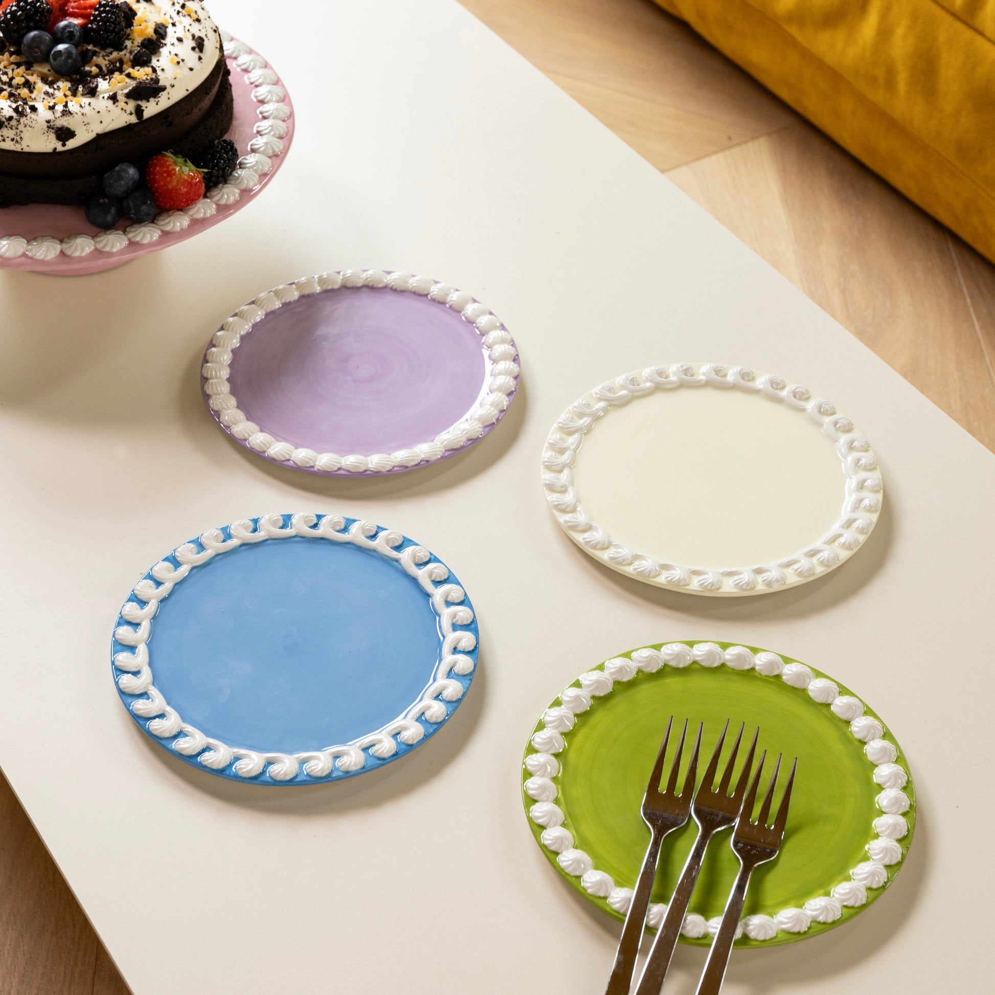 Plate whip set of 4