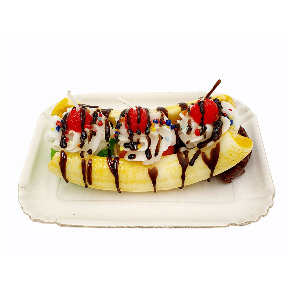 Wax candle Banana split