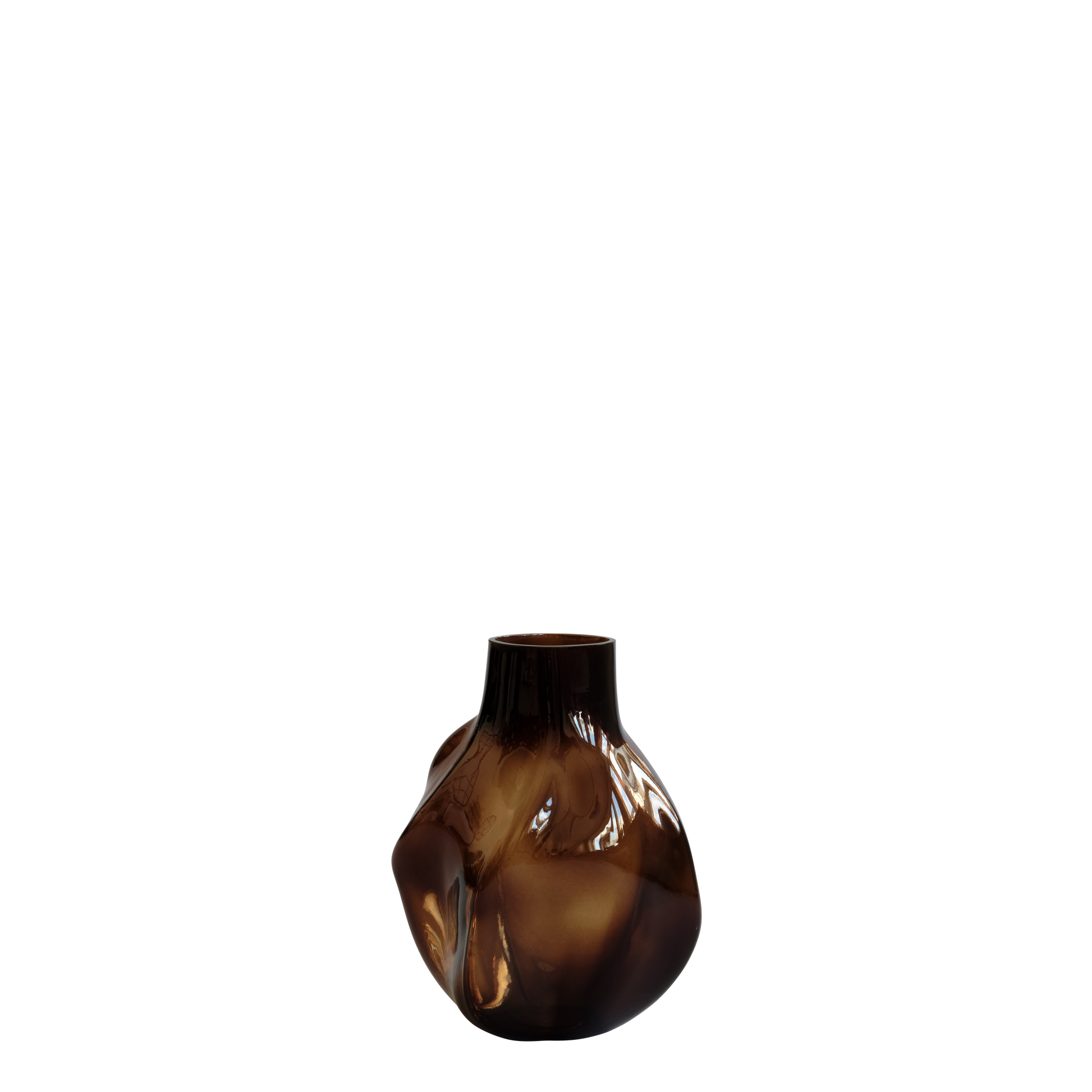 Bakku Vase Medium, Smoked Desert