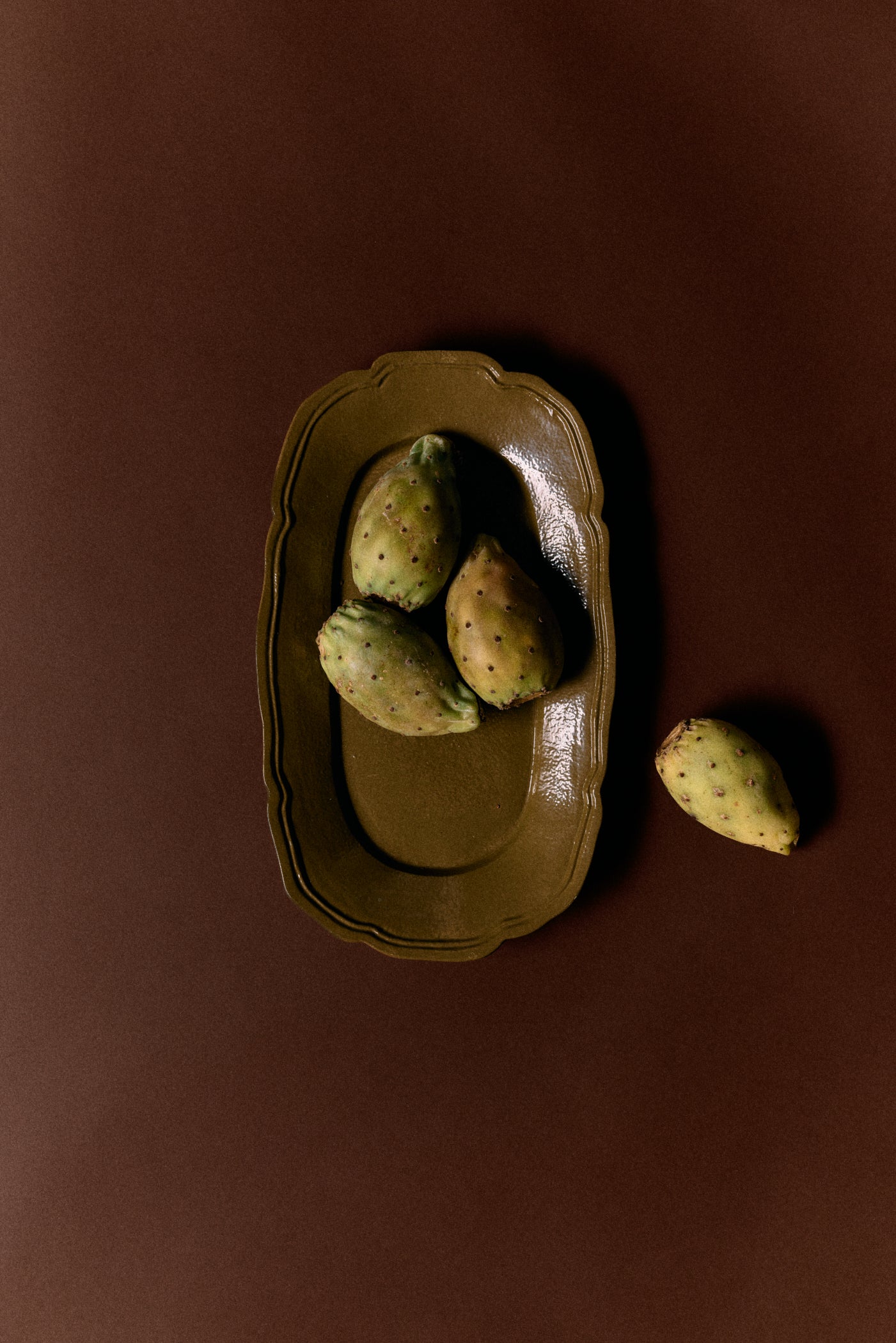 New Classics Serving Tray, Olive