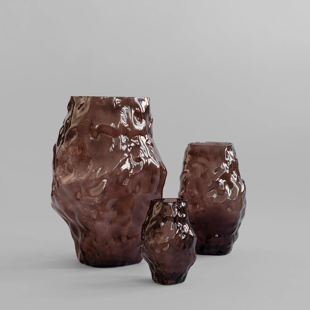 Katachi Vase, Mini - Smoked Forest