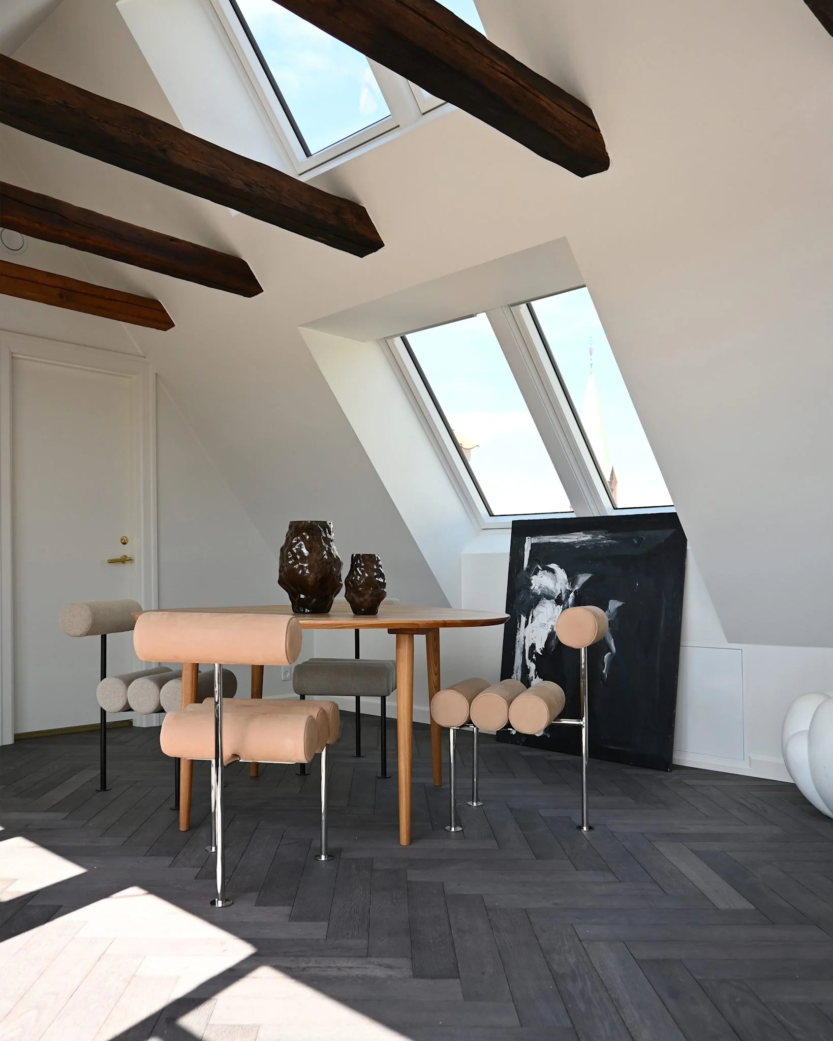 Katachi Vase, Mini - Smoked Forest