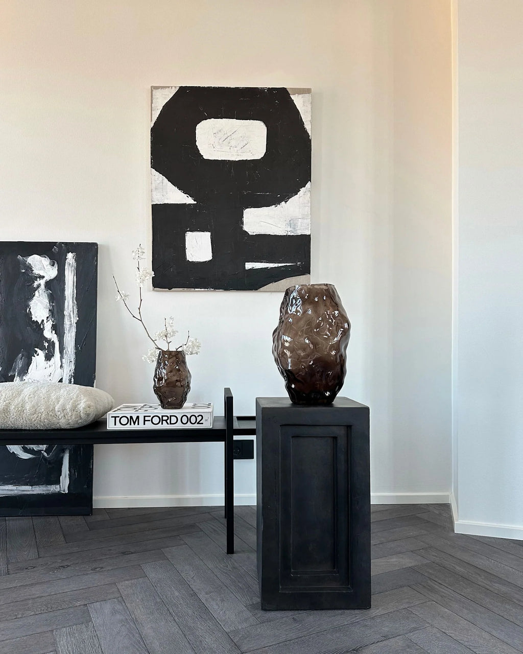 Katachi Vase, Mini - Smoked Forest