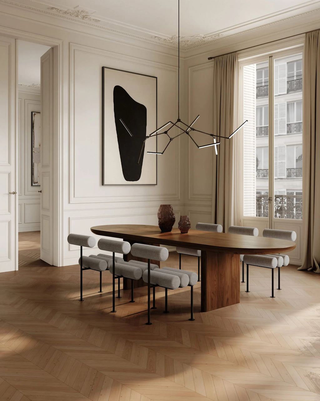 Katachi Vase, Mini - Smoked Forest