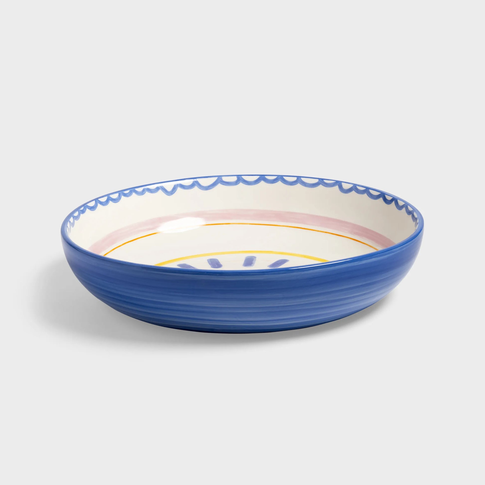 Salad bowl boavista blue
