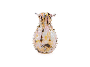 Vase blond confettis