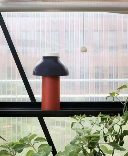 PC Portable Lamp Dusty Red – KaizenLiving DESIGN
