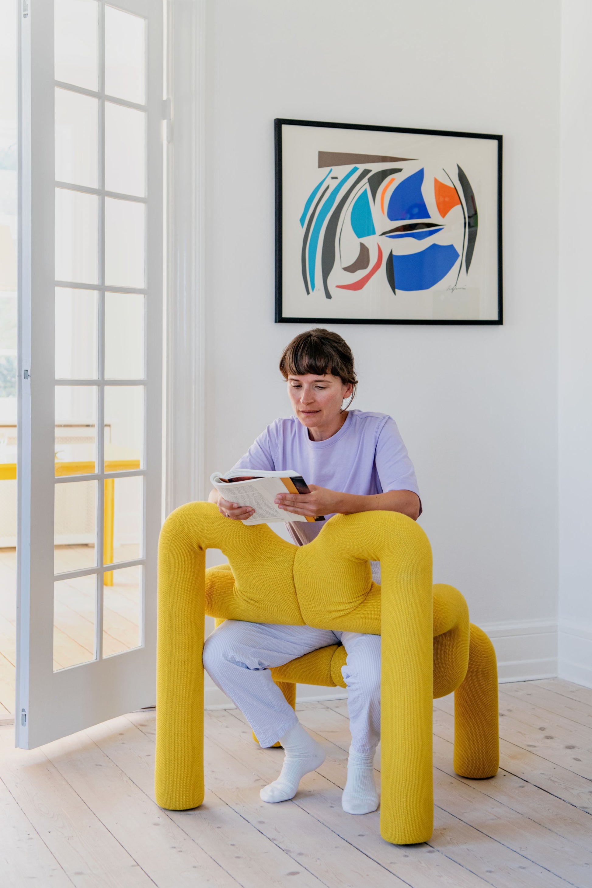 Ekstrem chair in knit