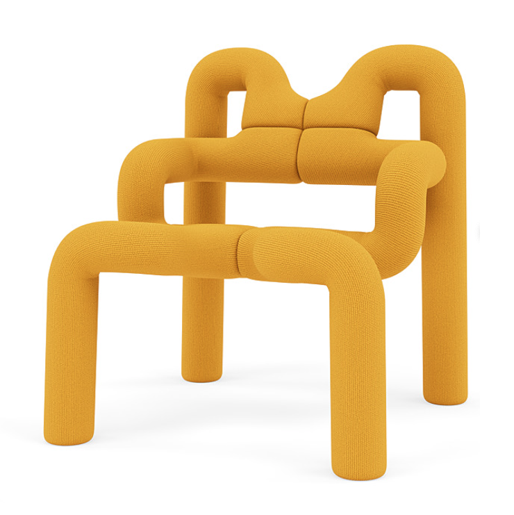 Ekstrem chair in knit