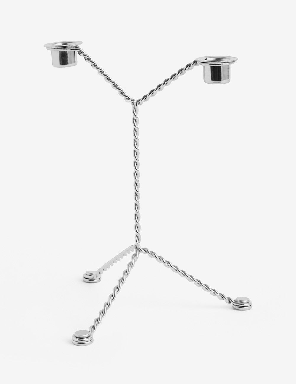 Wire candle holder