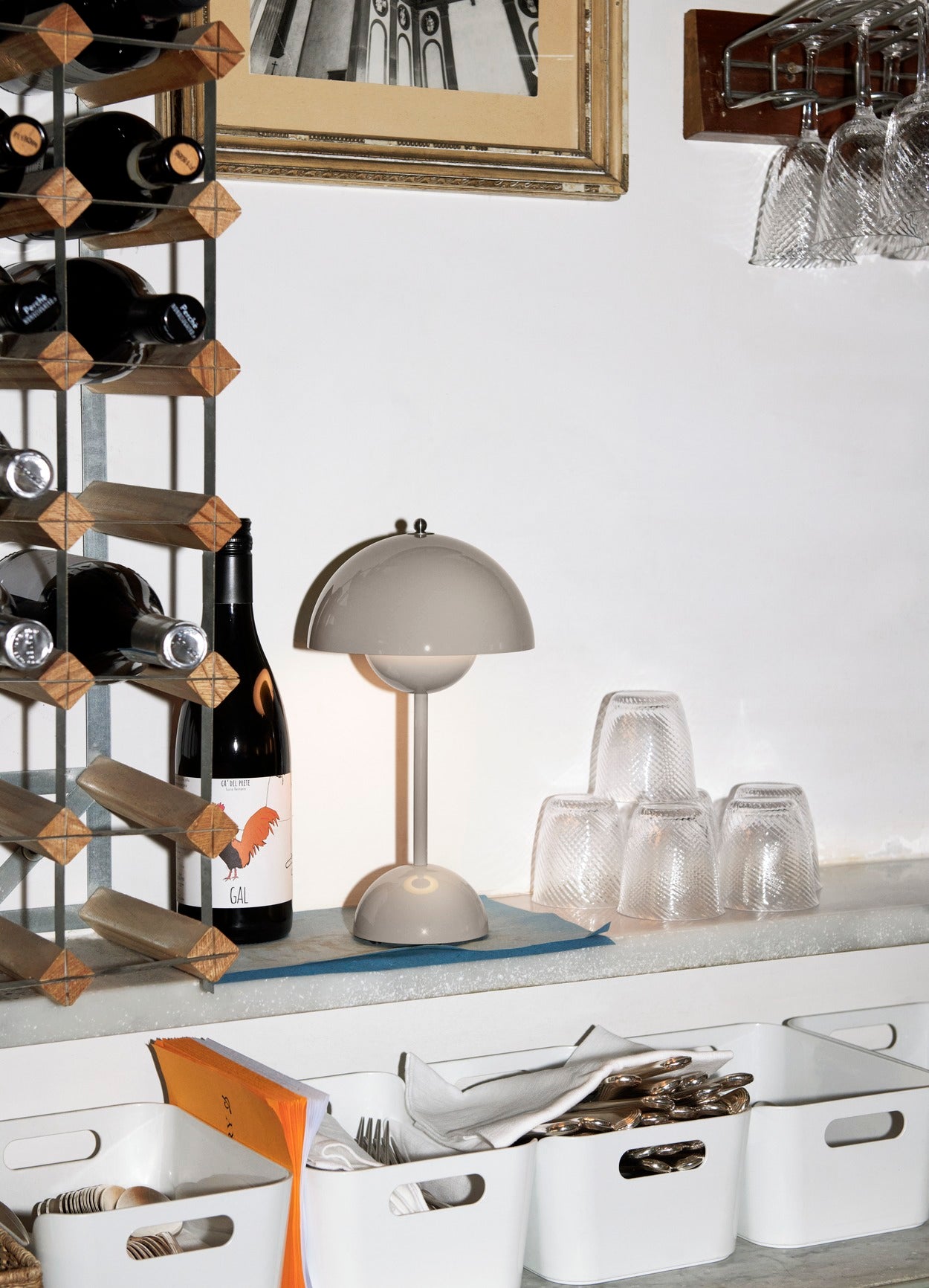 Flower Pot VP9 - Grey Beige