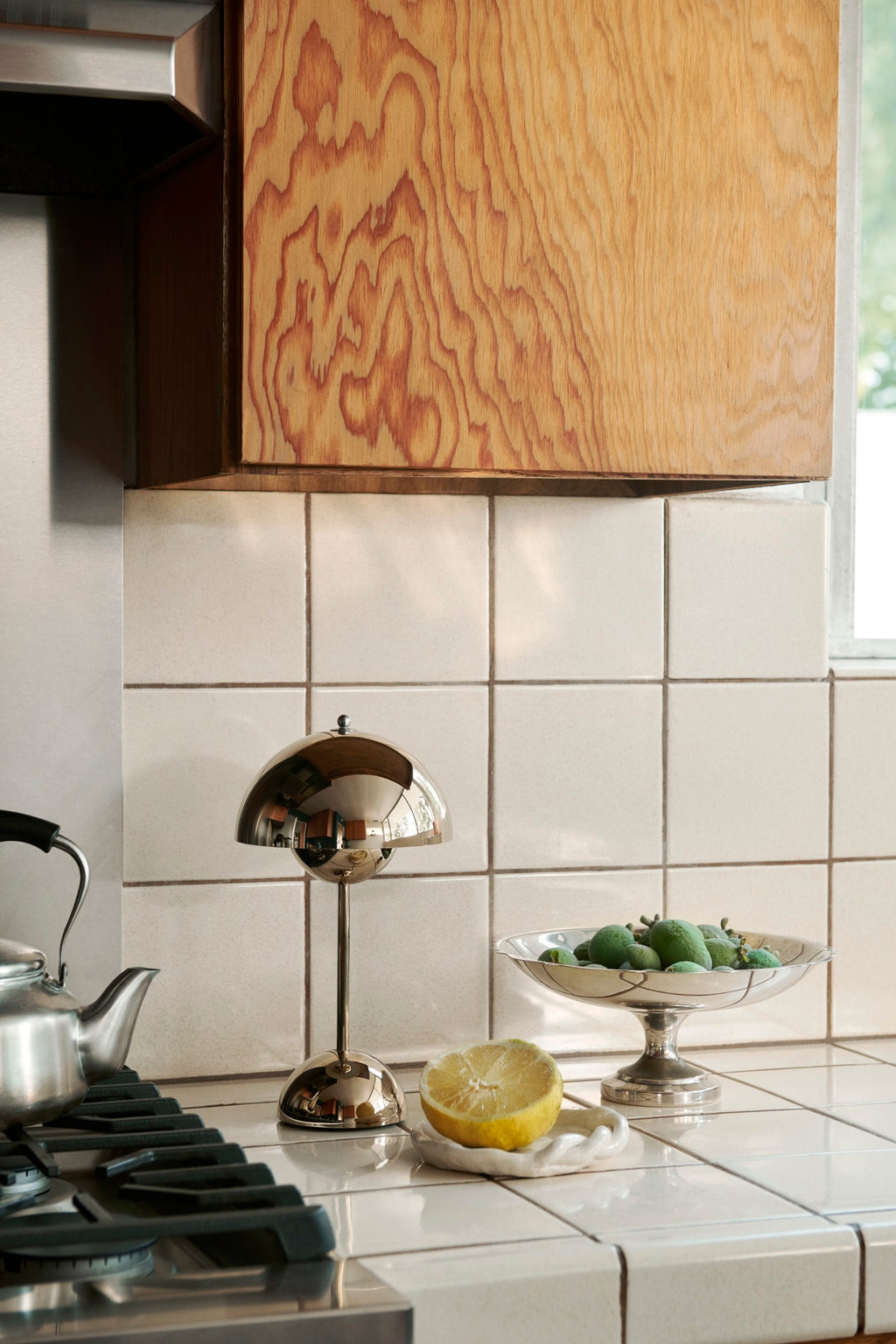 Flower Pot VP9 - Chrome plated 