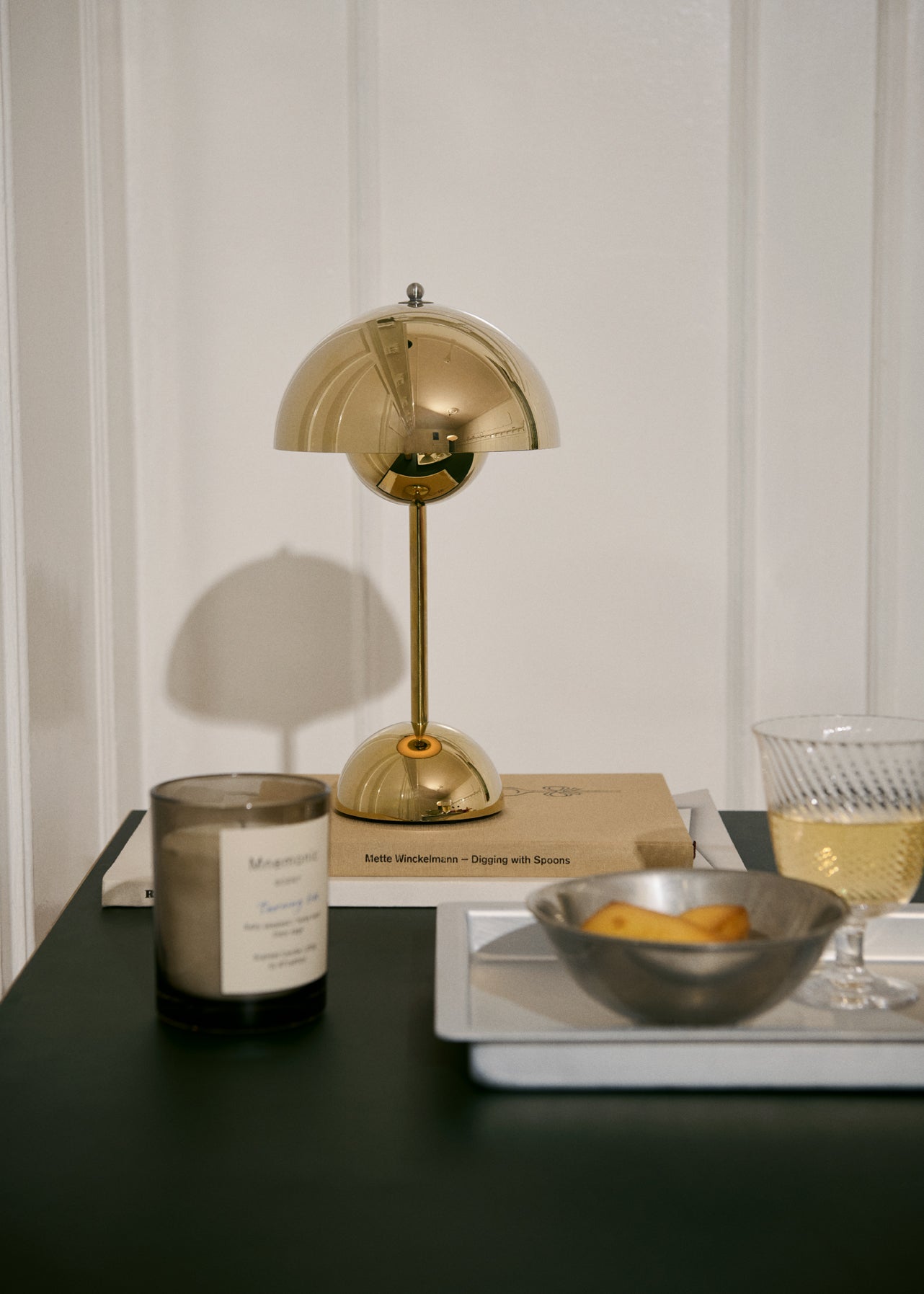 Flower Pot VP9 - Brass Plated 