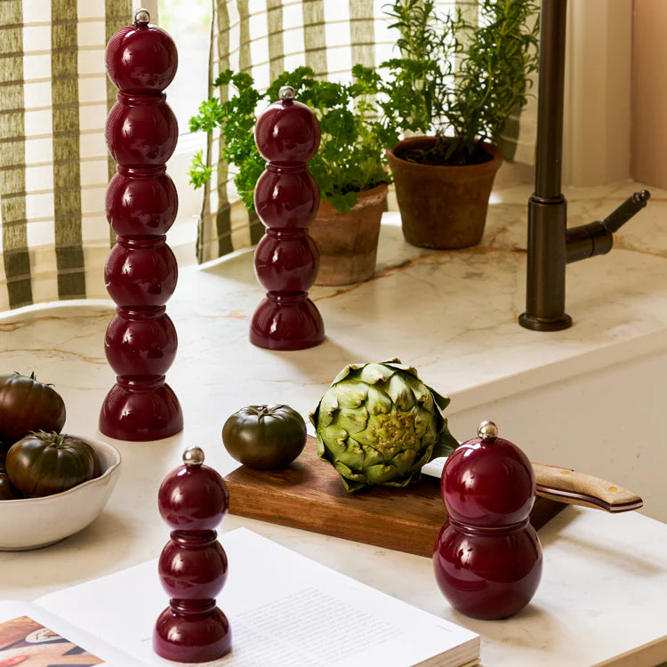 Cherry Bobbin Salt or Pepper Mill