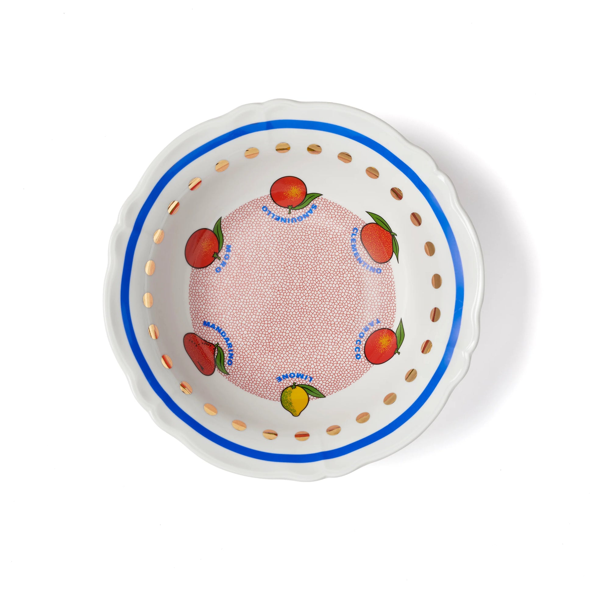 Salad bowl citrus fruits