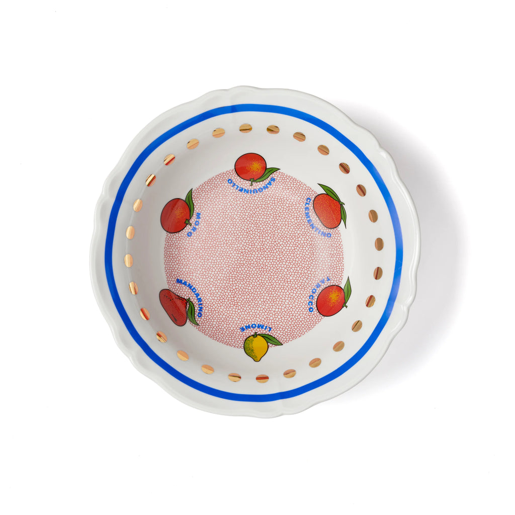 Salad bowl citrus fruits