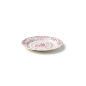 Assiette de fruits rose
