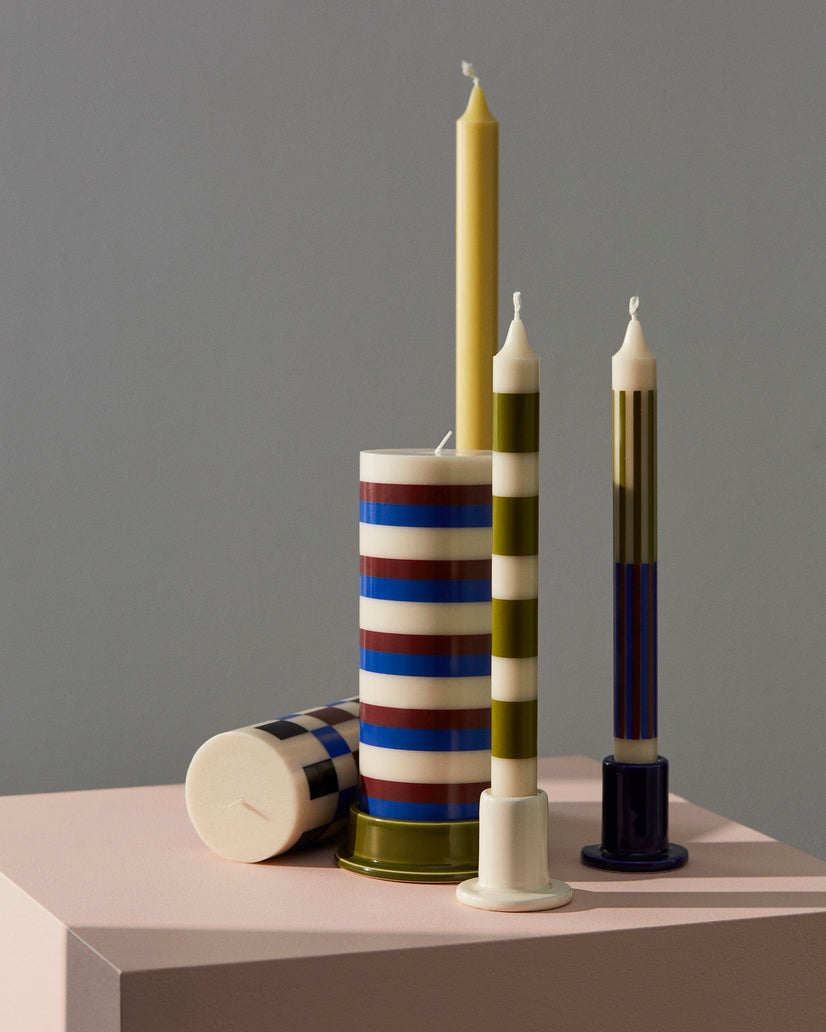 Column candle holder