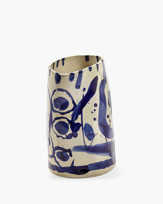 VASE L BLUE SOPHIA