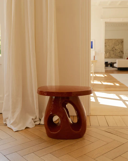 SIDE TABLE 10 RUST AME