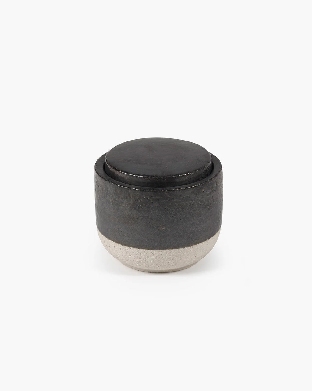 Scented candle L titanium burning wood