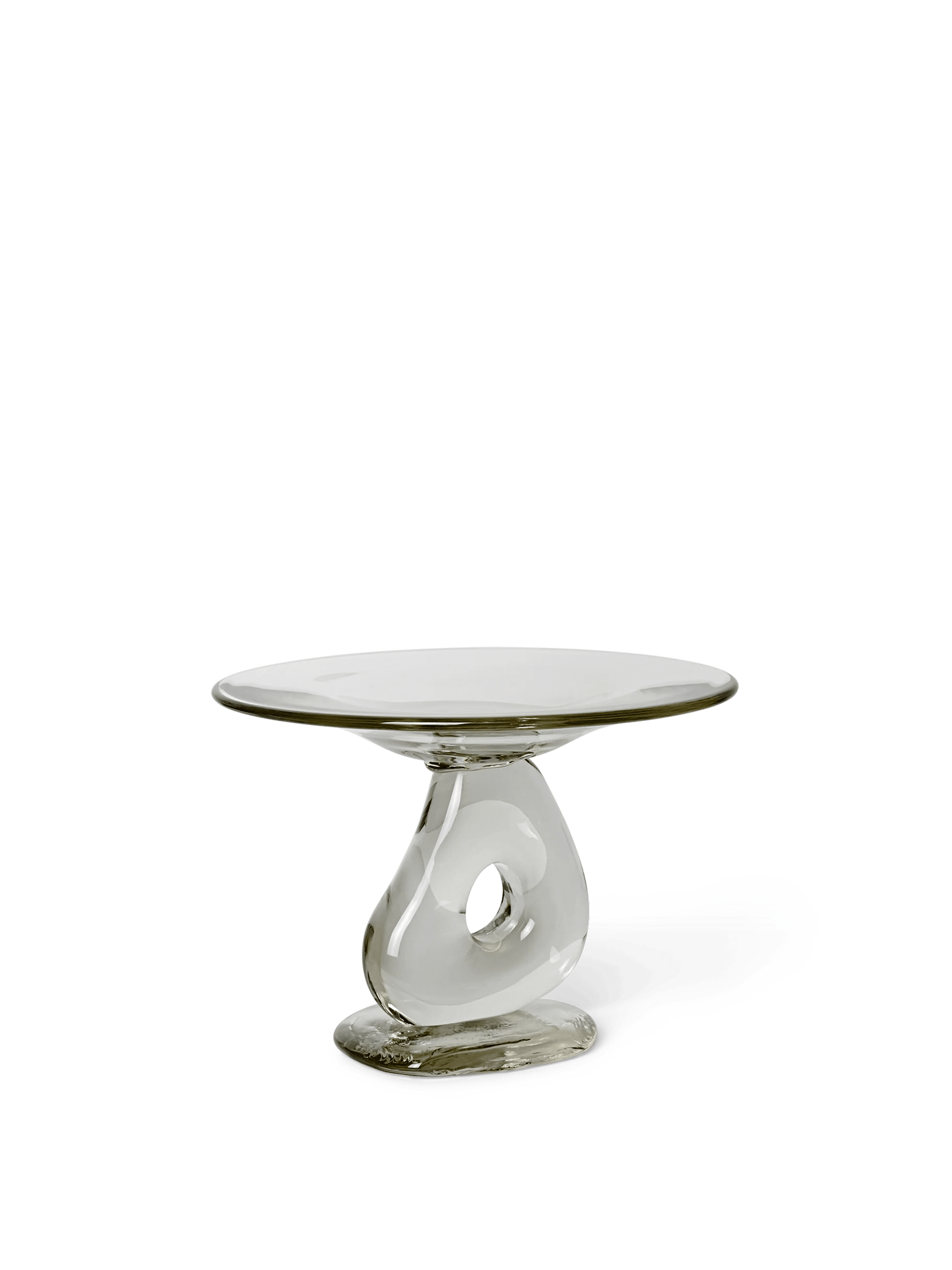 Damo Glass Centrepiece - Ø21 - Clear