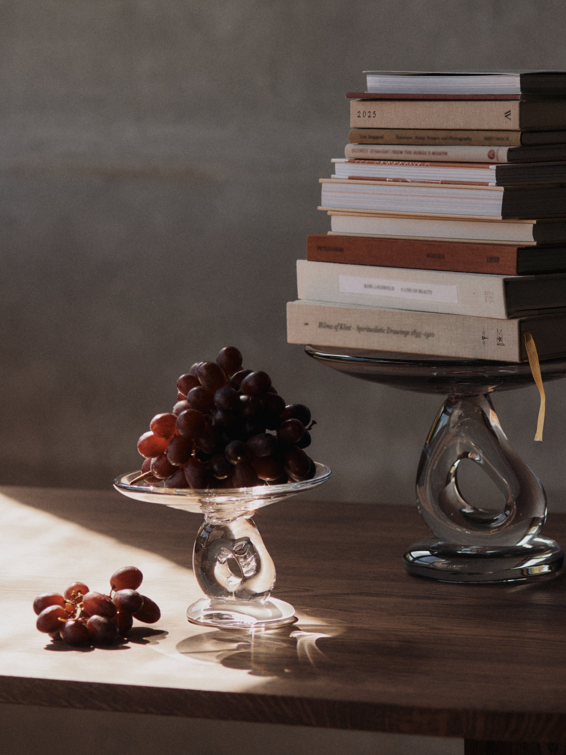 Damo Glass Centrepiece - Ø21 - Clear