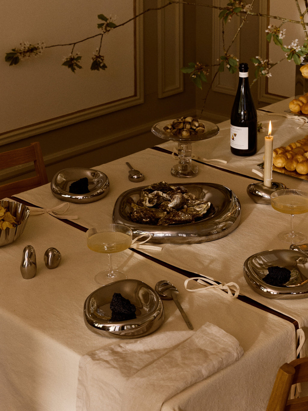 Bellure Centrepiece - Ø35 - Silver