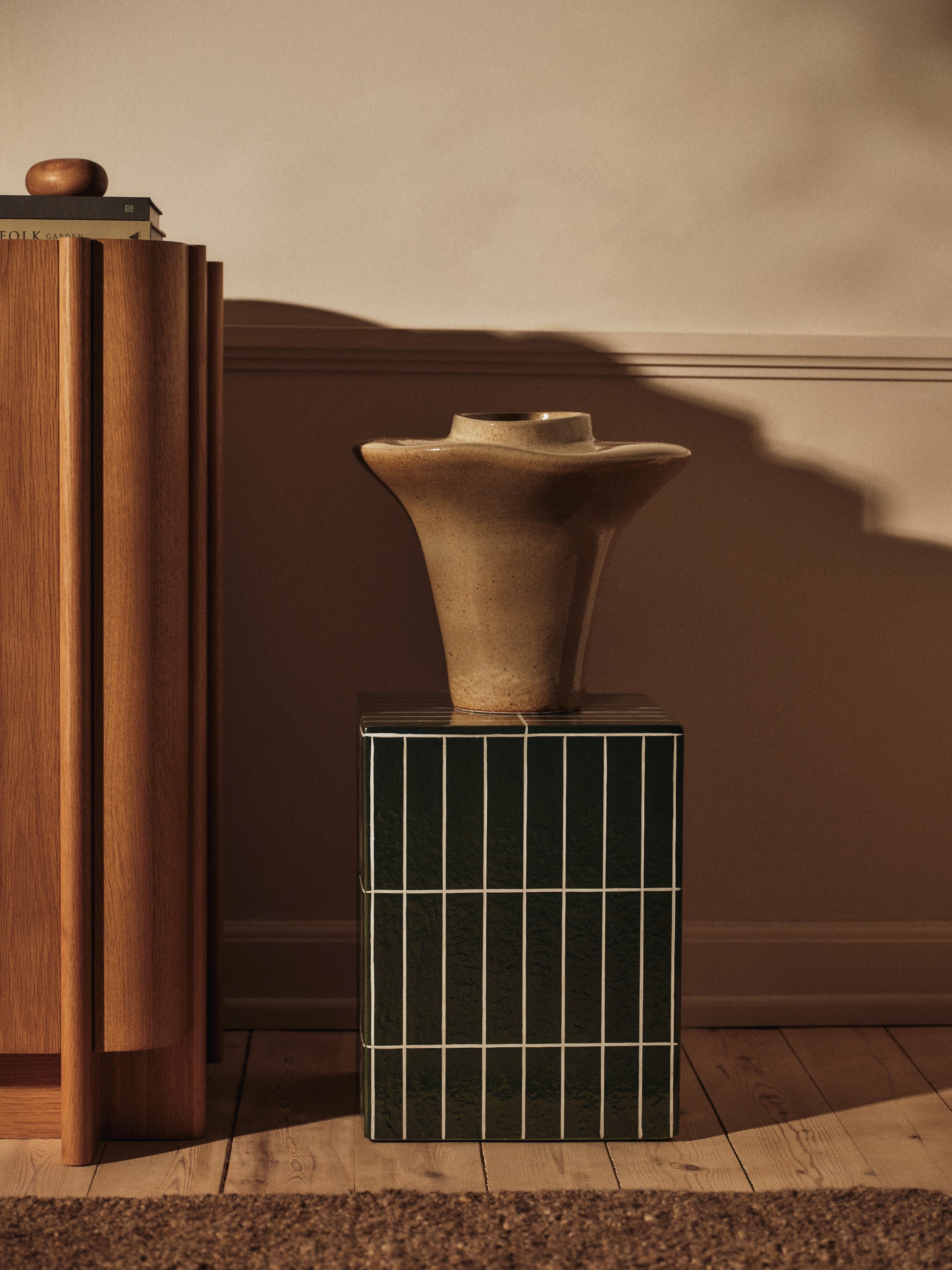 Mesa de Apoio Pillar - Verde Escuro