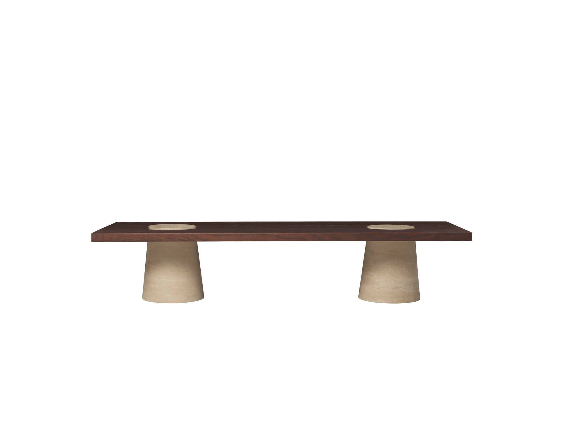 Mesa de Centro Grova - Travertino
