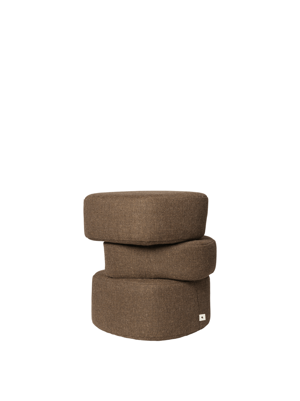 Plyo Pouf Staple - Dark Brown
