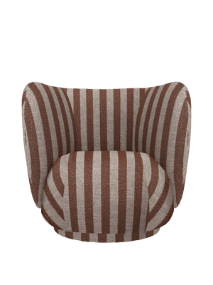 Rico Lounge Chair - Louisiana Sand/Chocolate