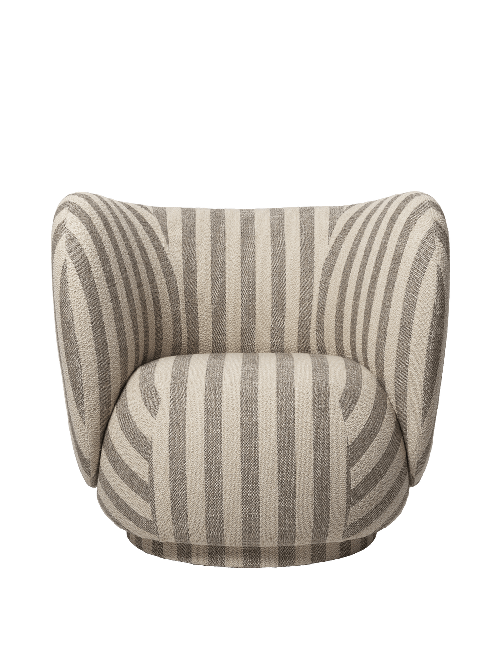 Rico Lounge Chair - Louisiana Sand/Off White