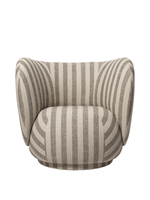 Rico Lounge Chair - Louisiana Sand/Off White
