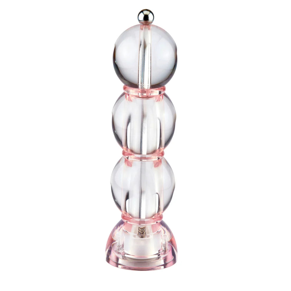 Pale Pink Icy Bobbin Salt or Pepper Mill