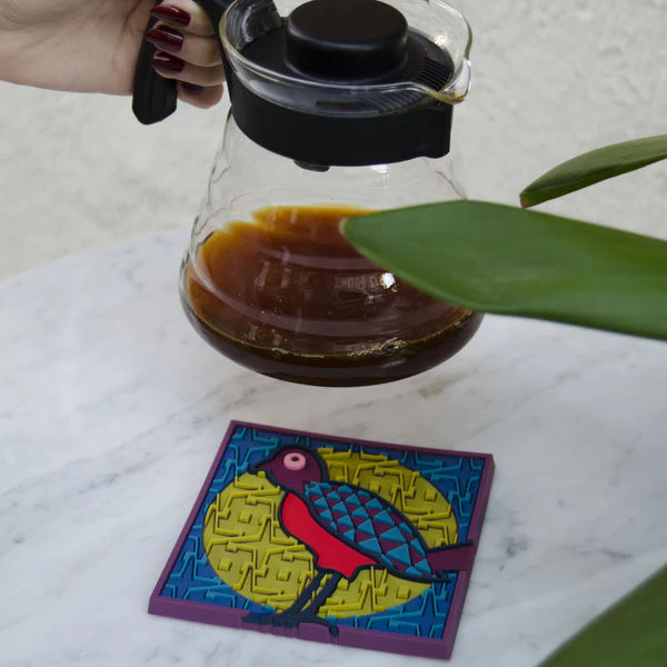 BOTTLE HOLDER BIRDS OF PARADISE