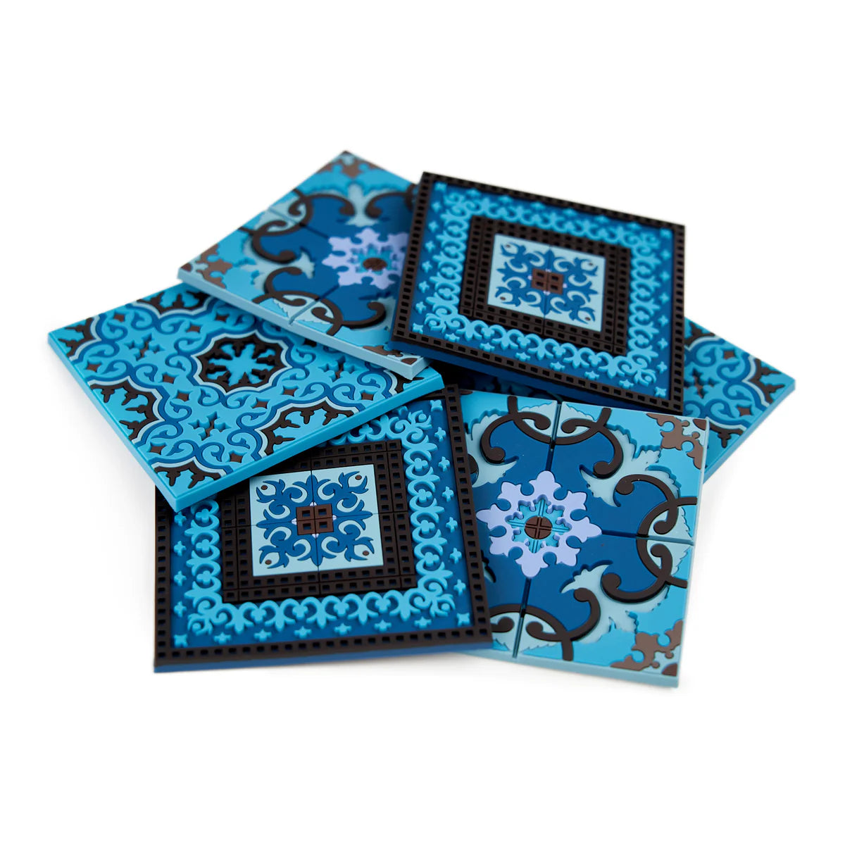 Coasters, Blue's Combo (set of 6)