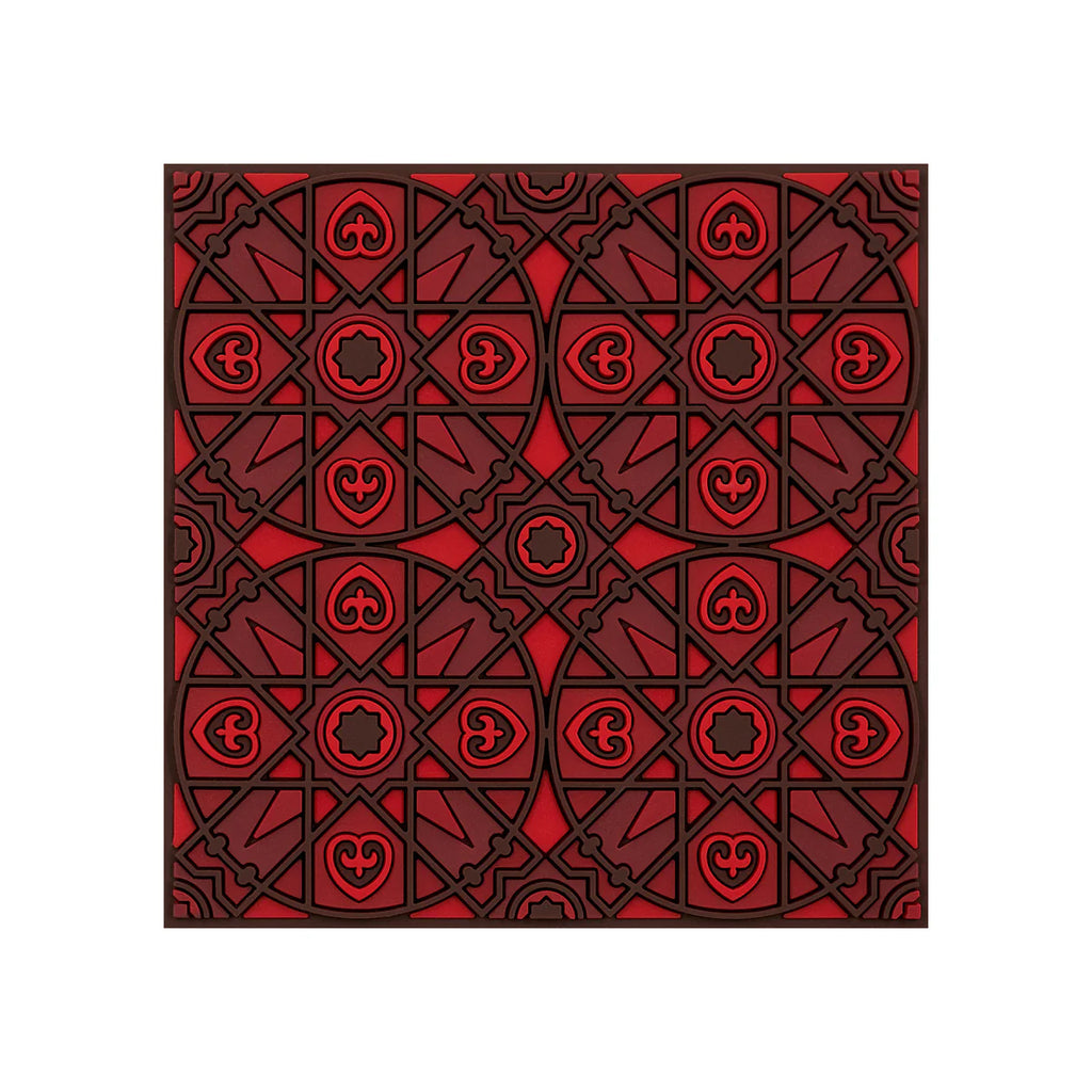 Coasters Mosaic, Kalea Red (set of 6)