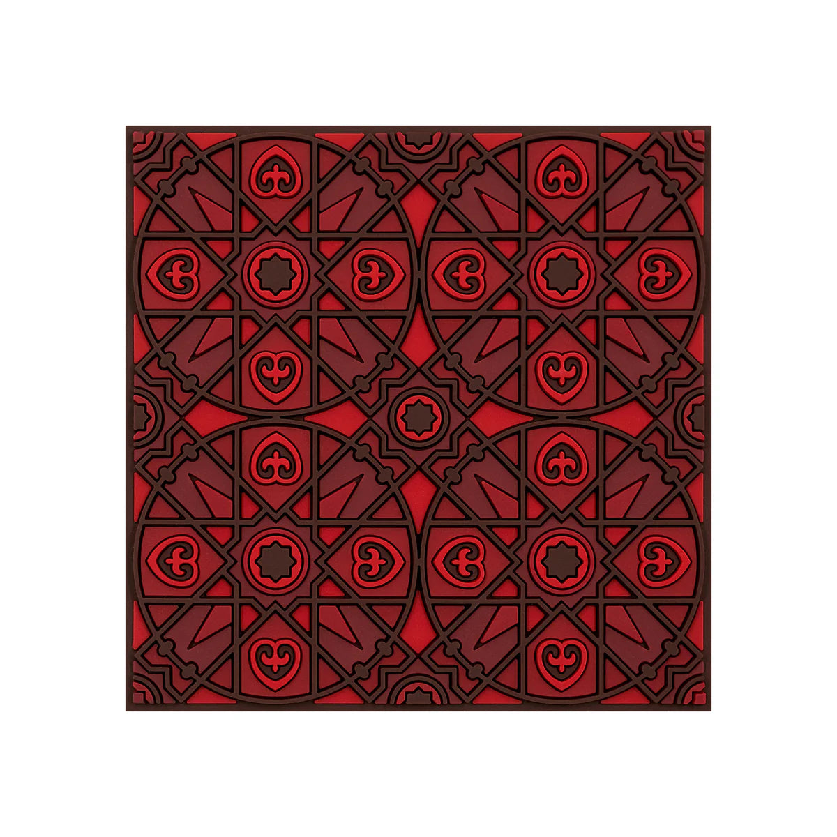 Coasters Mosaic, Kalea Red (set of 6)