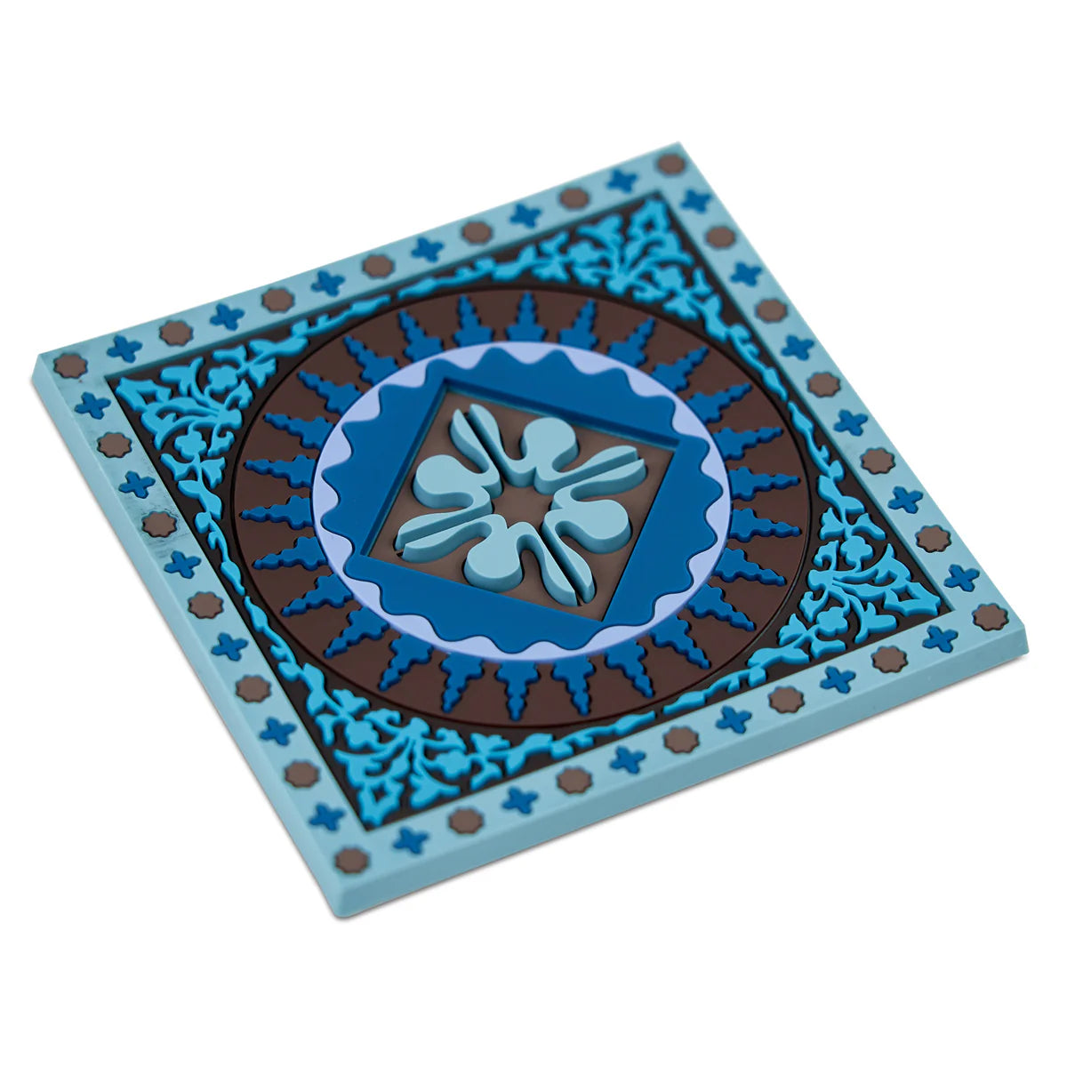 Sous-verre mosaïque bleu - 2 p.