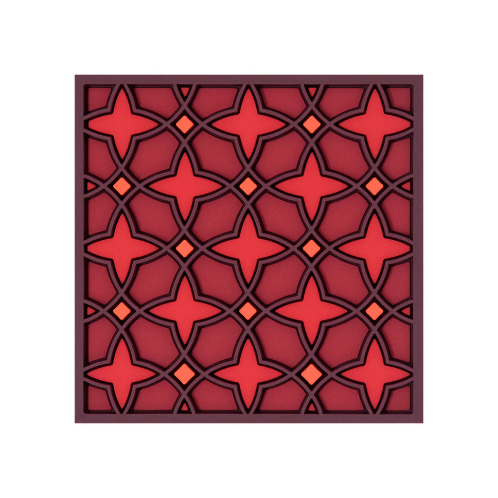 Sous-verre mosaïque bleu - 2 p.