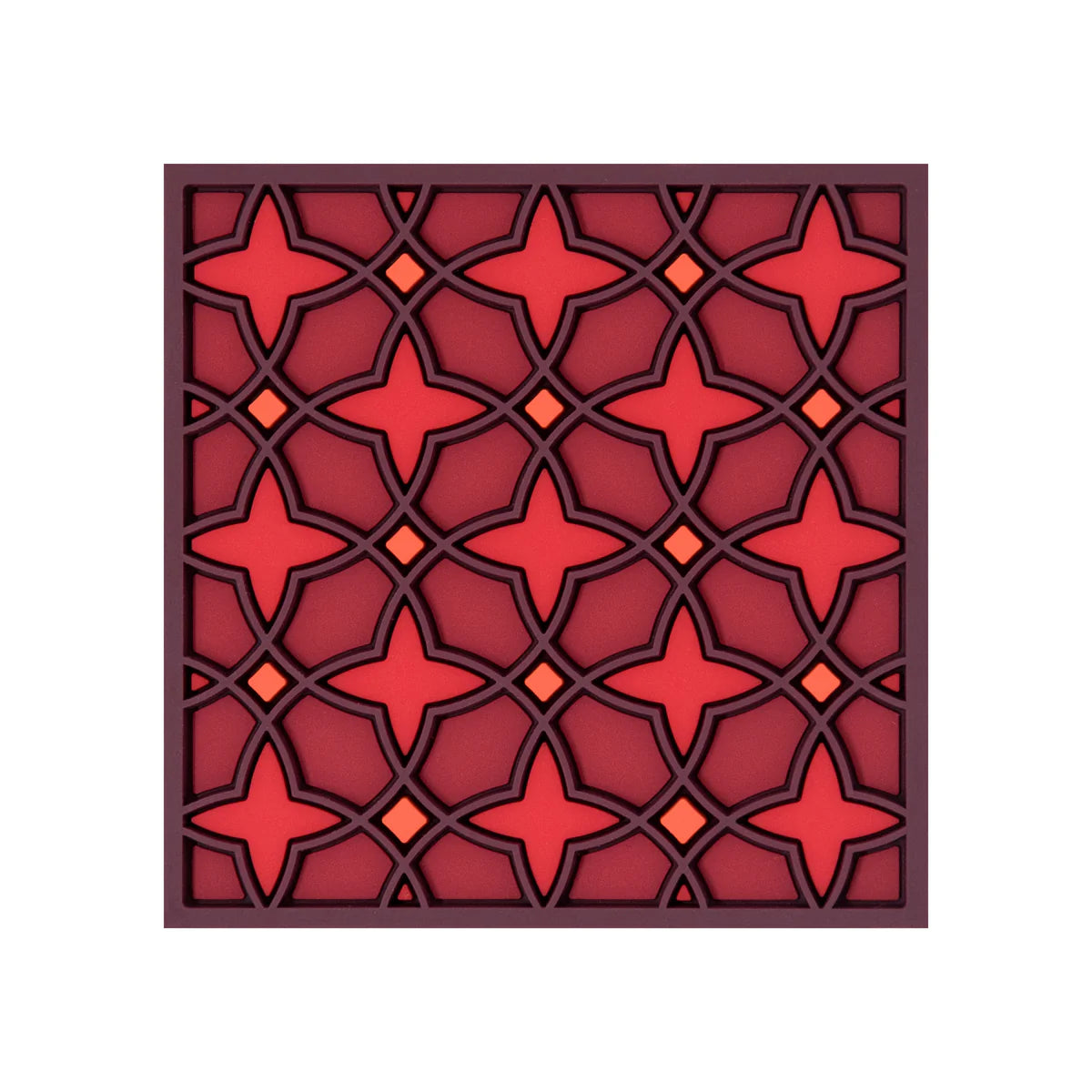 Sous-verre mosaïque bleu - 2 p.