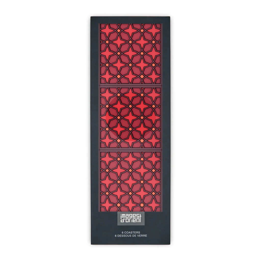 Sous-verre mosaïque bleu - 2 p.