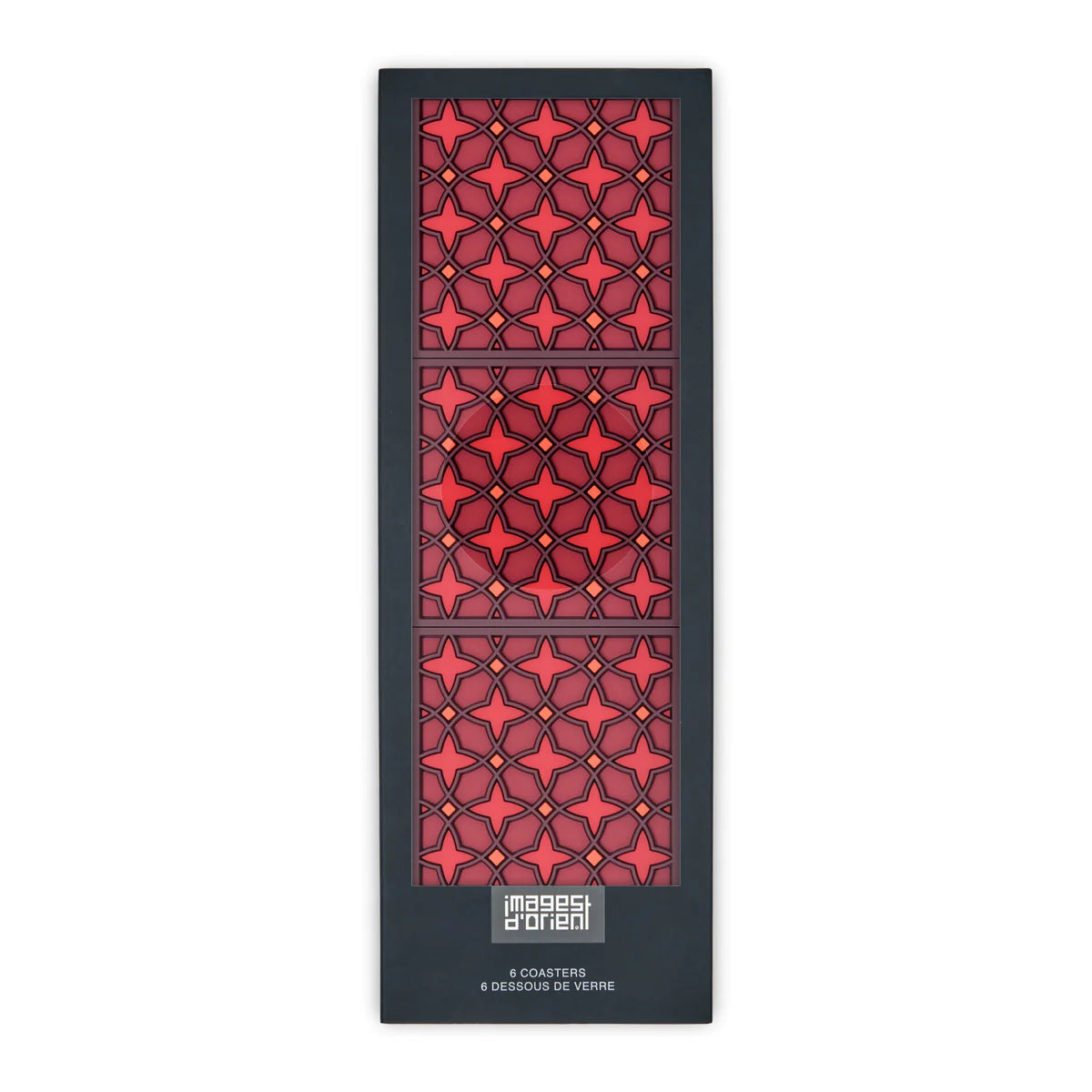 Sous-verre mosaïque bleu - 2 p.